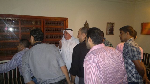 صور من زيارت رجل الأعمال أ.محمود حسن الفرا 