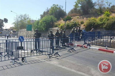الاحتلال يحوّل القدس لثكنة عسكرية لمحاولة السيطرة على غضب المقدسيين