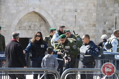 اعتقال 4 اطفال بحجة القاء الحجارة في القدس
