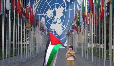 مستشار رئيس دولة الامارات يهنئ برفع العلم الفلسطيني على مقر الامم المتحدة 