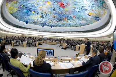 مجلس حقوق الانسان يناقش حالة حقوق الانسان في فلسطين