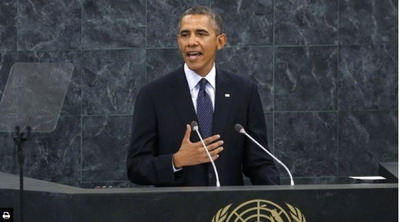 أوباما يتجاهل "فلسطين" بخطابه أمام الأمم المتحدة