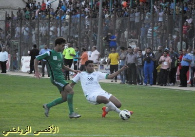 لقطات مميزة لمباراة اتحاد الشجاعية وخدمات رفح (1-2)