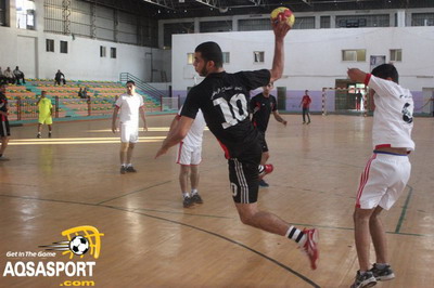 دوري اليد ... مدفعية الصلاح تدك حصون العميد وموقعة النصيرات و المغازي تخرج متعادلة