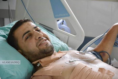 استشهاد الشاب خليل حسن ابو عبيد متأثرا بجراح اصيب بها شرق خانيونس