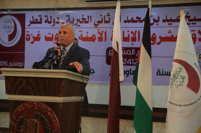 عيد الخيرية تبدأ مشروع الإنارة الآمنة لبيوت غزة