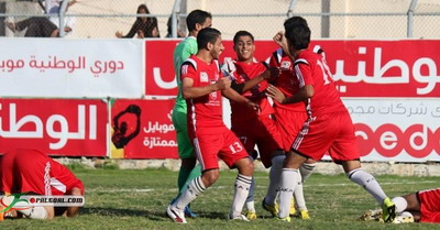 خدمات خانيونس يفوز على الشاطئ ويواصل الزحف نحو المقدمة