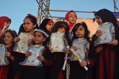 الفرا يزين حفل تكريم مدرسة محمد بن صالح العثيمين