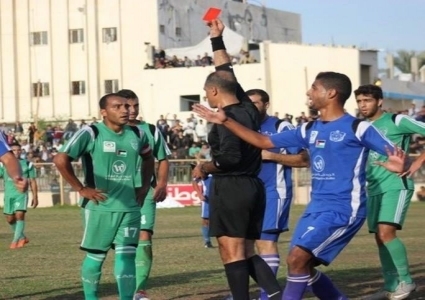 تخسير اتحاد الشجاعية أمام شباب رفح إداريا (0-3)
