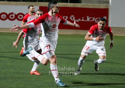 لاعب غزة الرياضي يتألق في دوري المحترفين