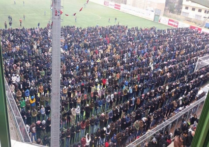 ملعب في الضفة يستقبل شهداء انتفاضة