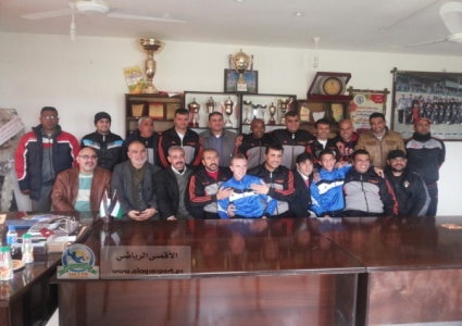 ملتقى المدربين يبارك لـبطل دوري غزة 