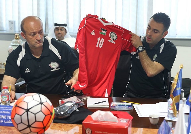 وقائع المؤتمر الصحفى قبل مواجهة الإمارات وفلسطين
