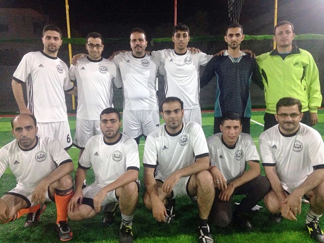 فريق جامعة الإسراء لدور 16 من البطولة الرمضانية بعد فوزه على جمعية السلامة