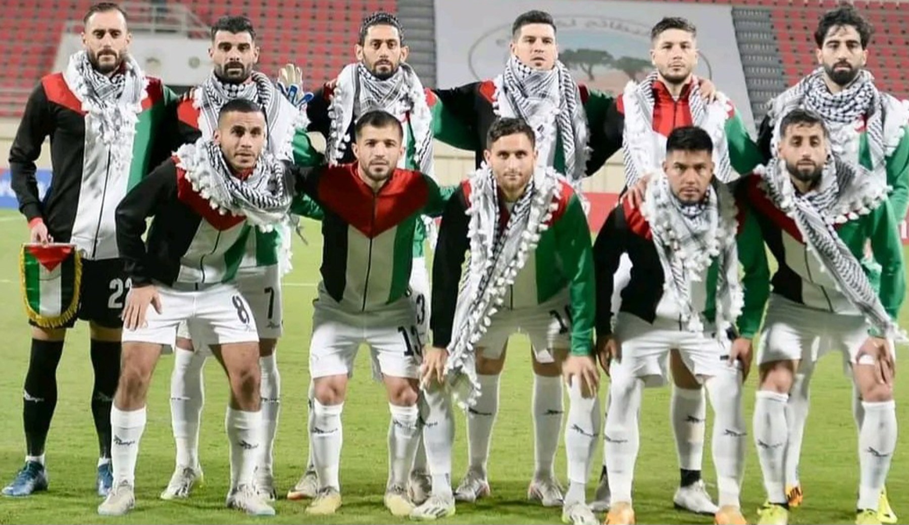 التعادل يخيم على مباراة فلسطين وتونس