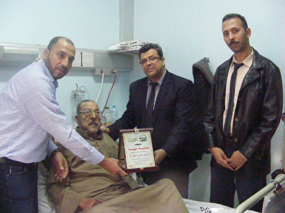 عائلة مهنا تشكر الدكتور عبدالعزيز عادل الفرا 
